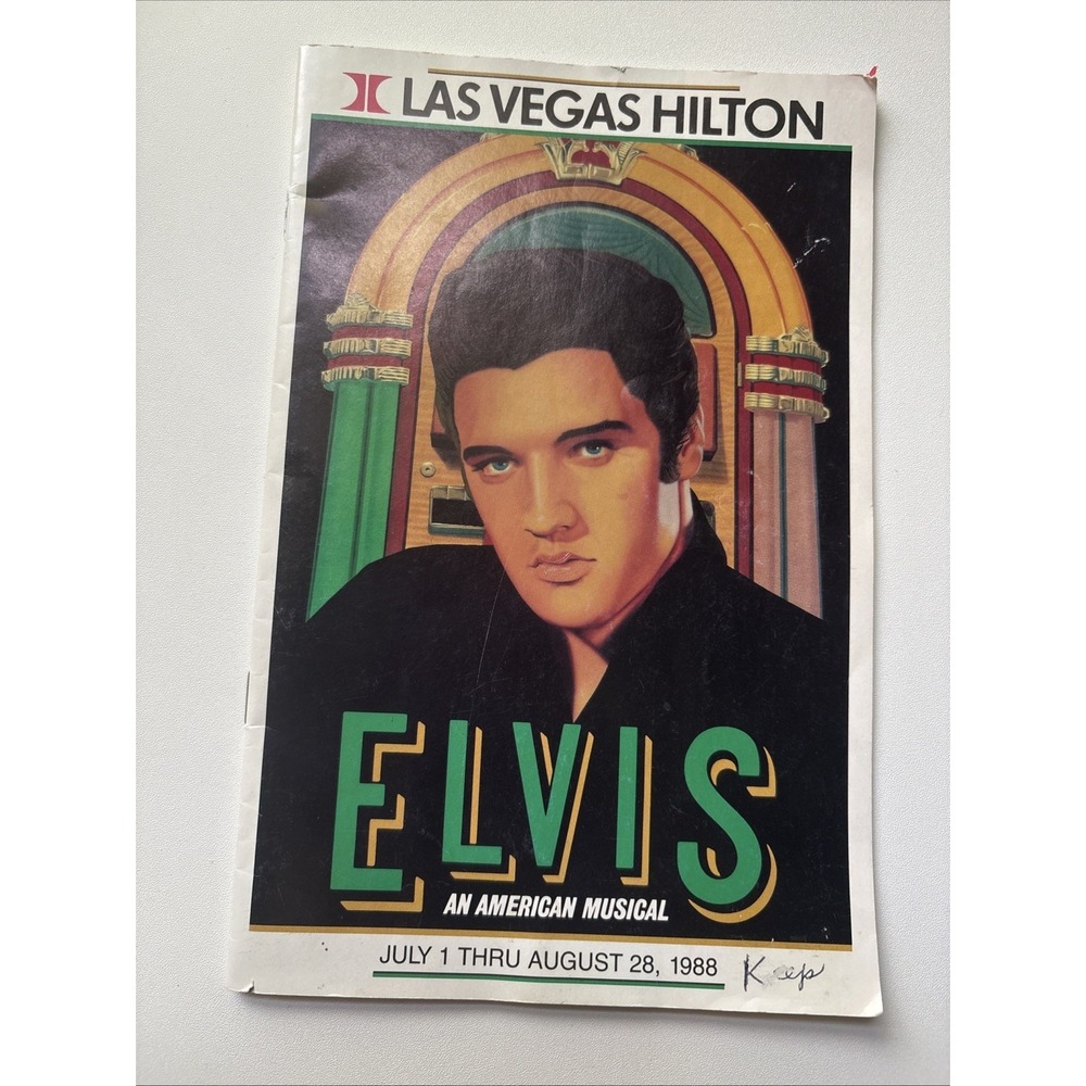 Elvis Presley-Las Vegas Hilton-Elvis An American Musical Program 1988